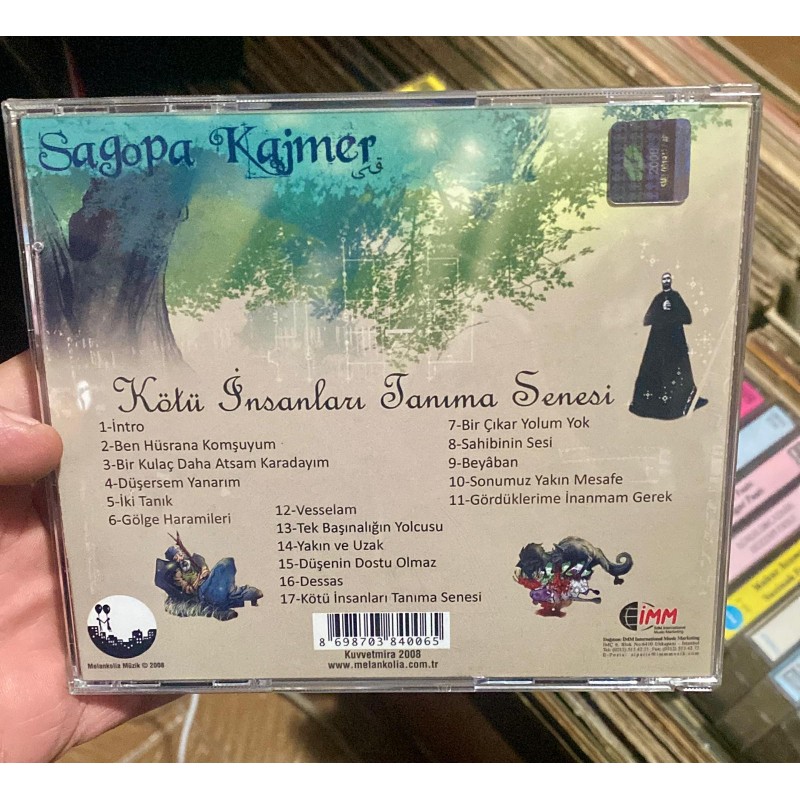 sagopa kajmer - Kötü İnsanları Tanıma Senesi cd